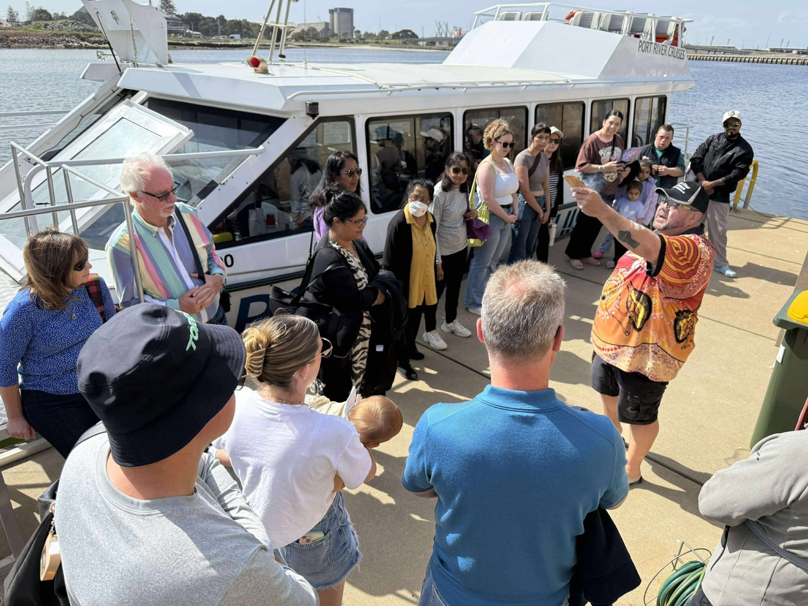 Cultural group experience with Allan Sumner