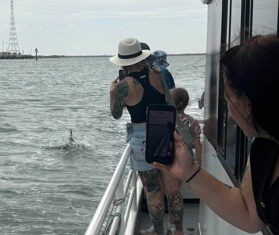 Guests aboard Port River Cruises