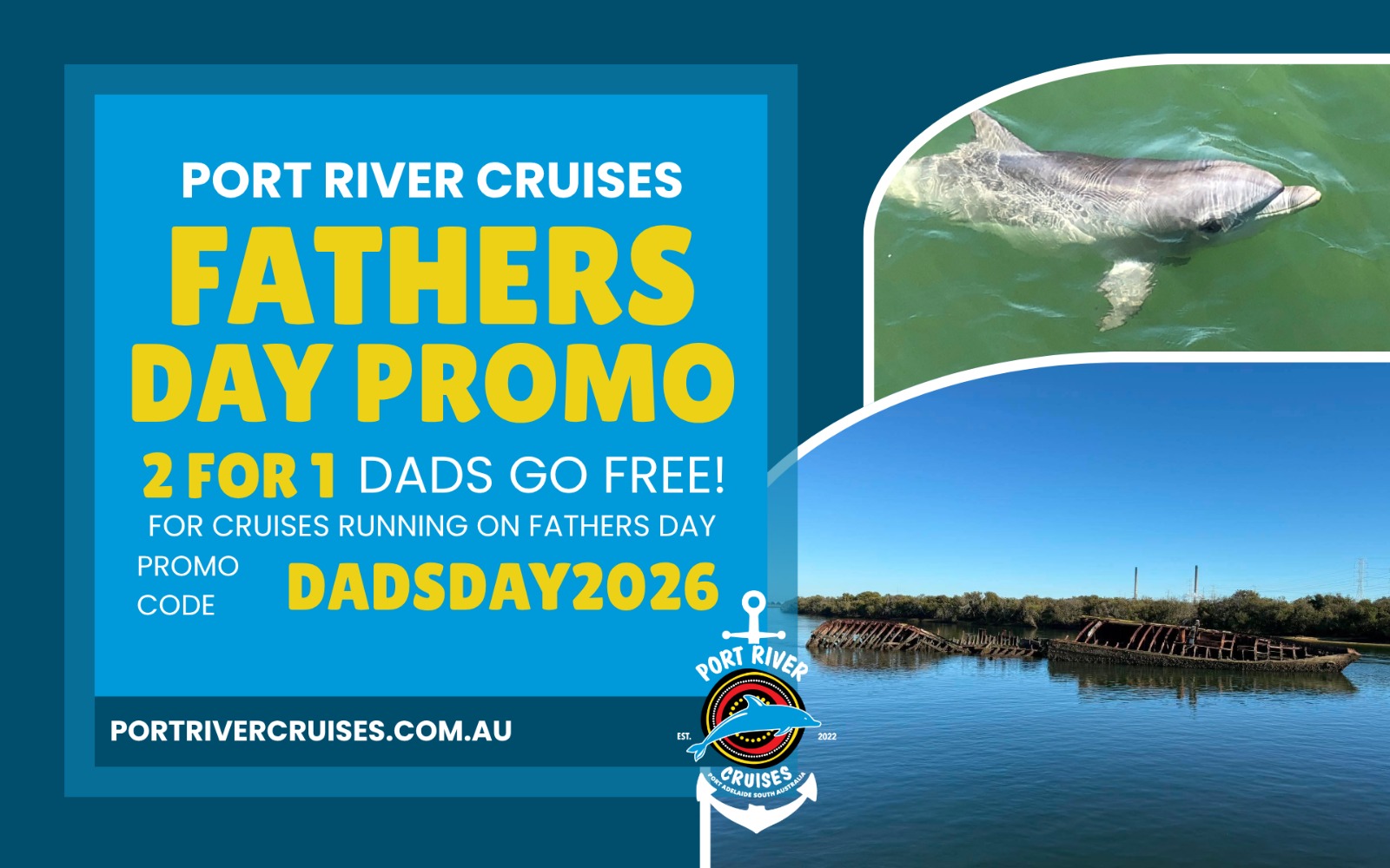 Port River Cruises Fathers Day Promo