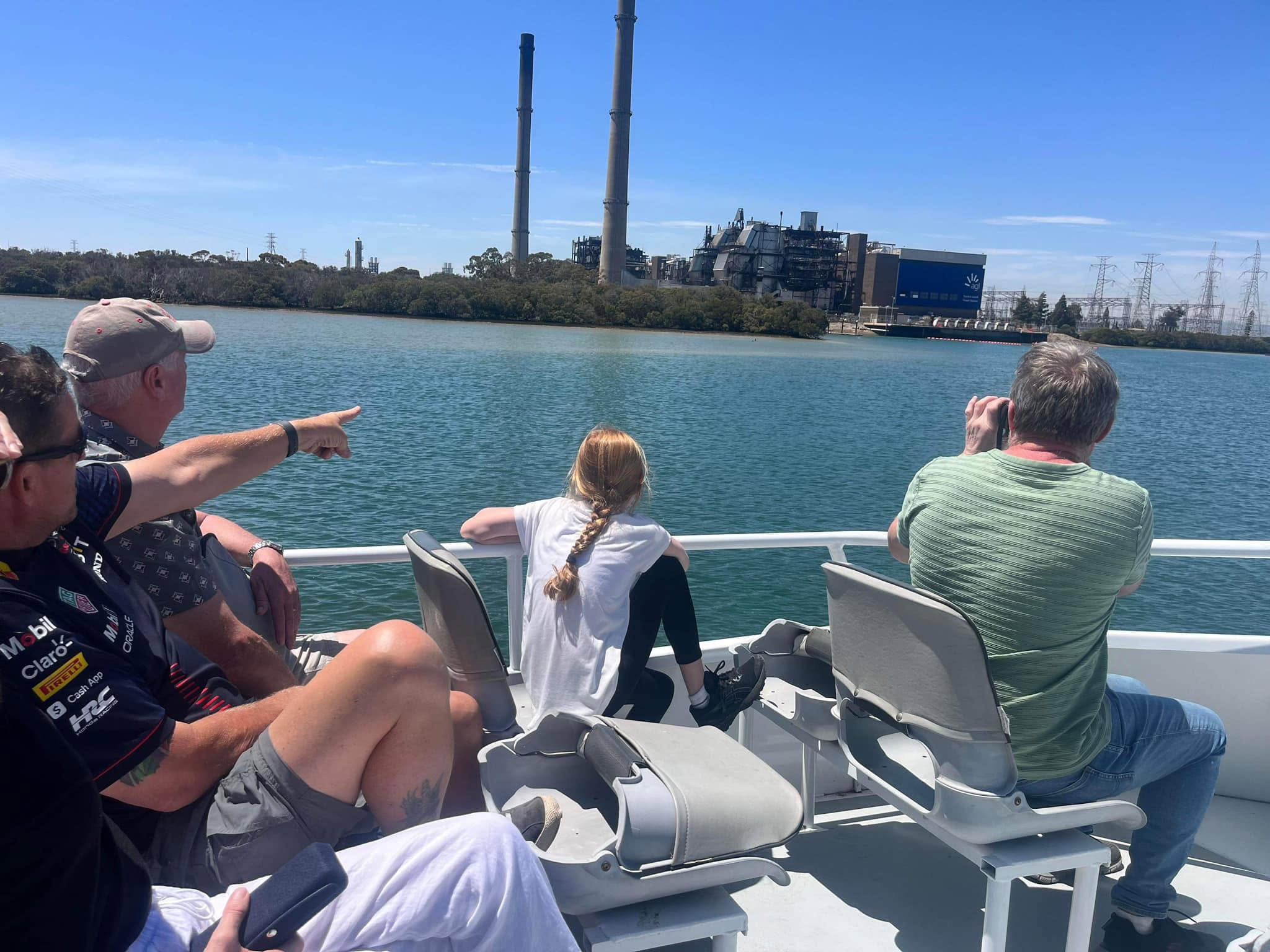 Family celebration aboard Port River Cruises in Adelaide